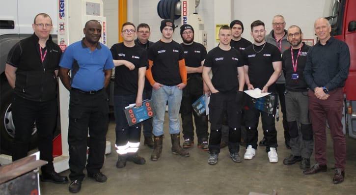 Apprentices proved they were on the right road at SERC’s Intercampus Heavy Vehicle Competition which took place at the College’s Lisburn Campus recently. 